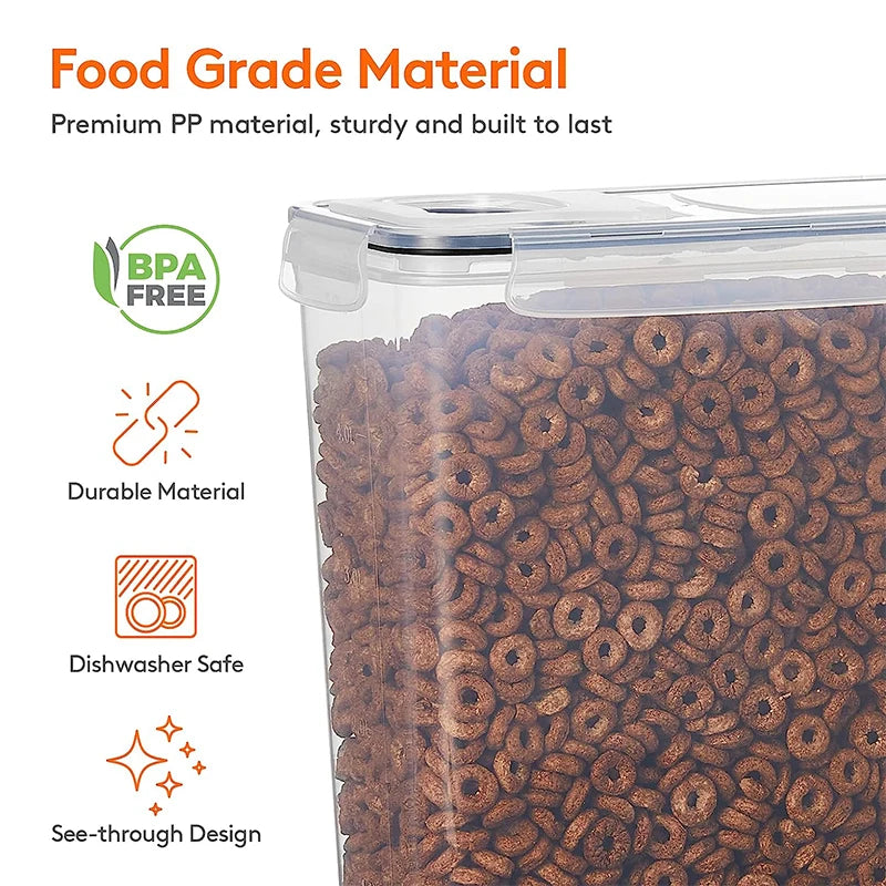 Airtight Cereal Storage Containers