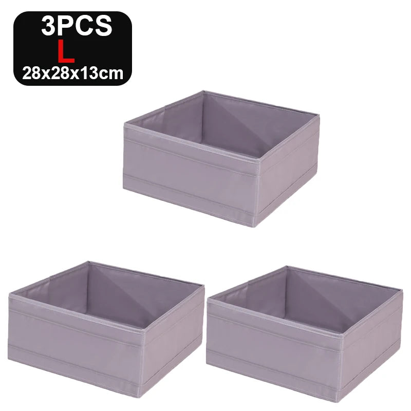 Oxford Fabric Drawer Storage Box Set