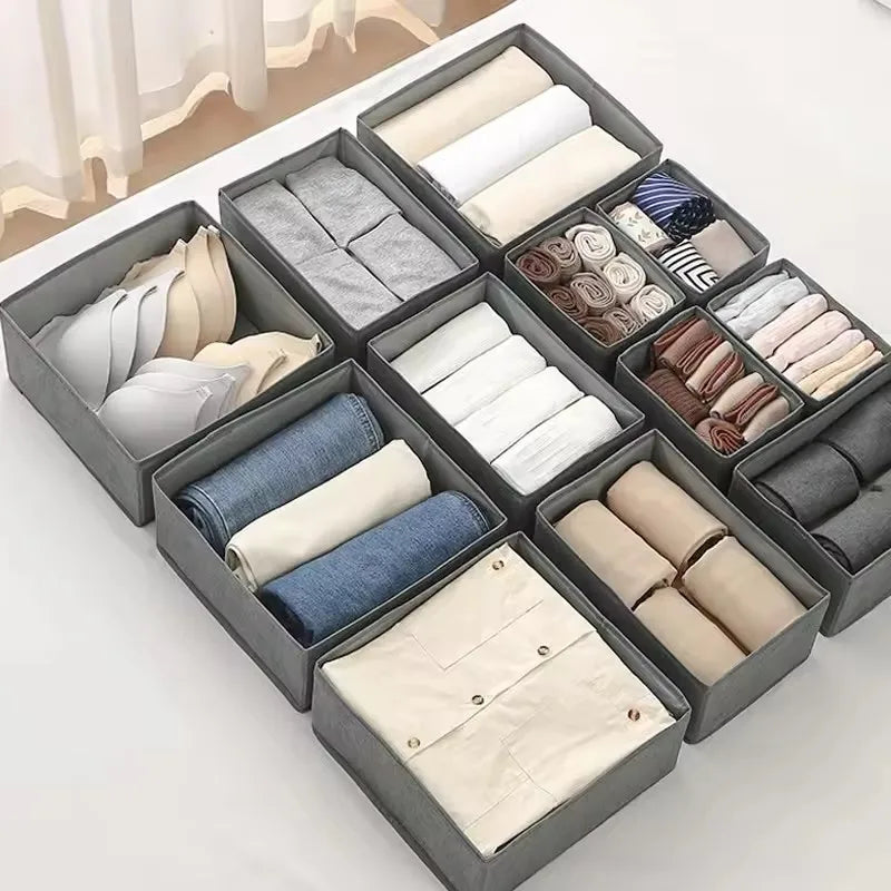 Foldable Closet Storage Box Set