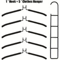 Multi-Tier Hanging Closet Organizer (5-Pack)