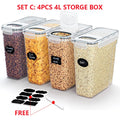 Airtight Cereal Storage Containers