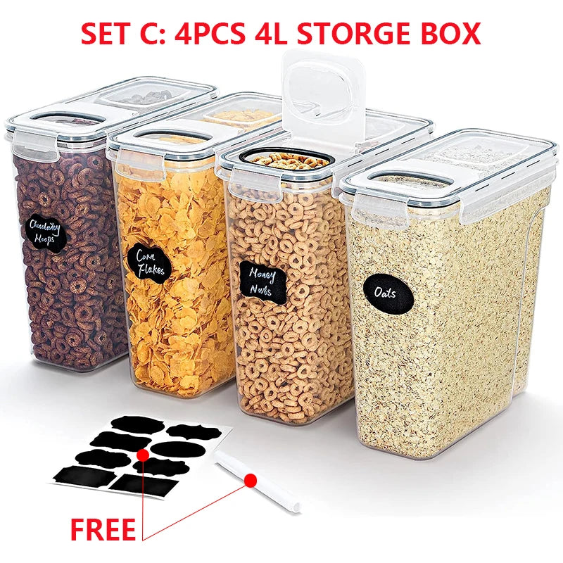 Airtight Cereal Storage Containers