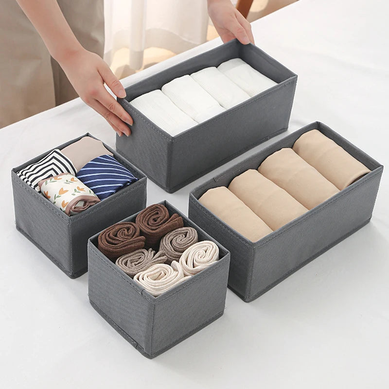 Foldable Closet Storage Box Set