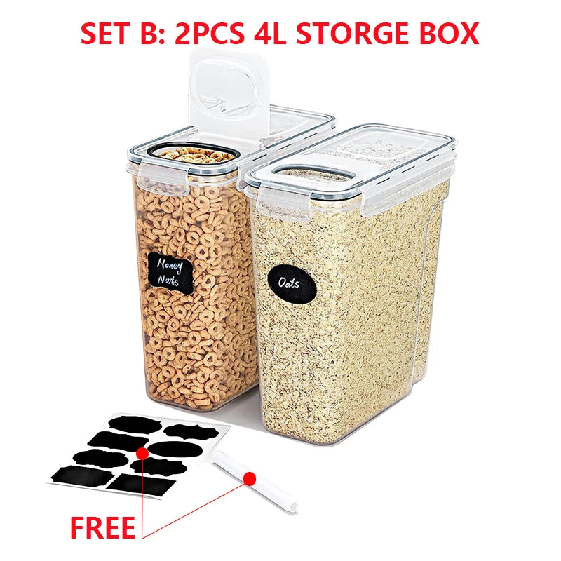 Airtight Cereal Storage Containers