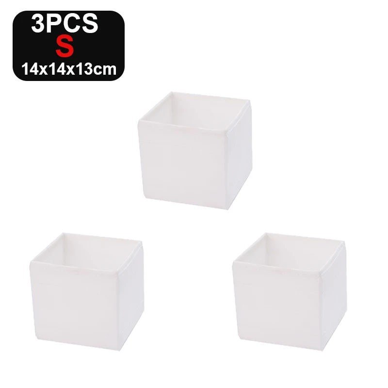 Oxford Fabric Drawer Storage Box Set