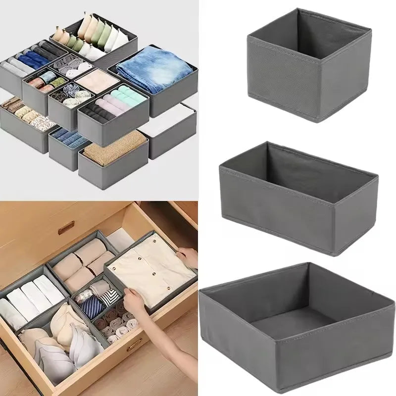Foldable Closet Storage Box Set