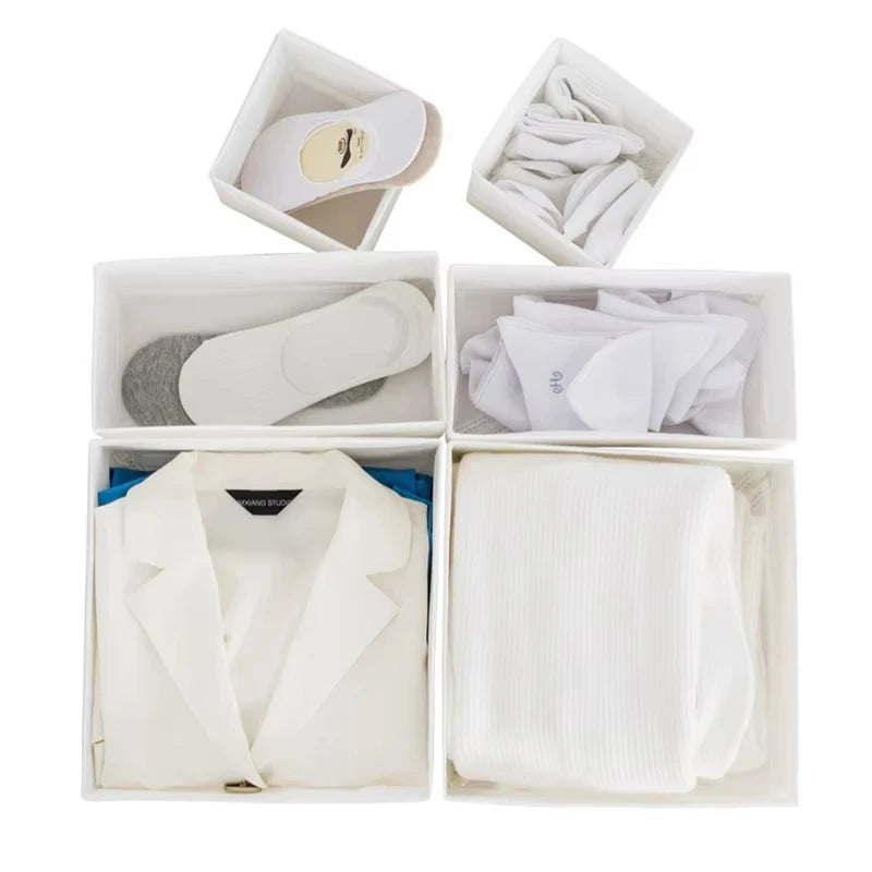 Oxford Fabric Drawer Storage Box Set