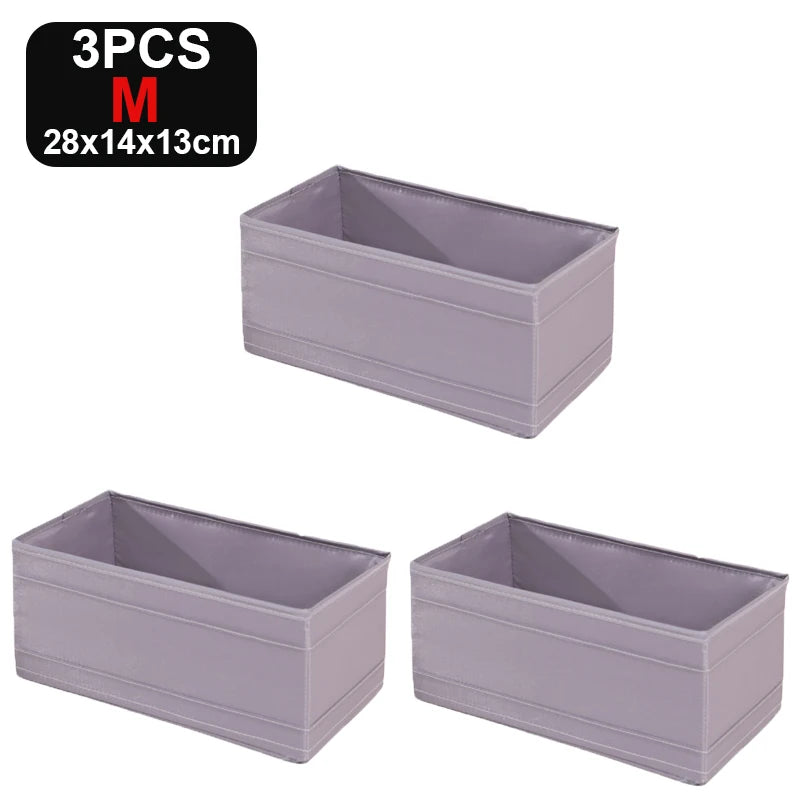 Oxford Fabric Drawer Storage Box Set