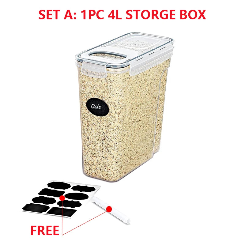 Airtight Cereal Storage Containers