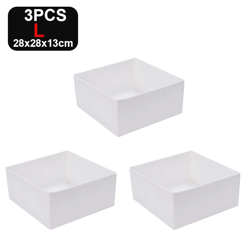 Oxford Fabric Drawer Storage Box Set