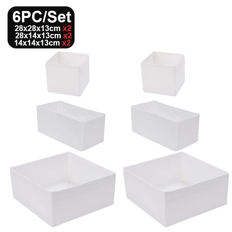 Oxford Fabric Drawer Storage Box Set