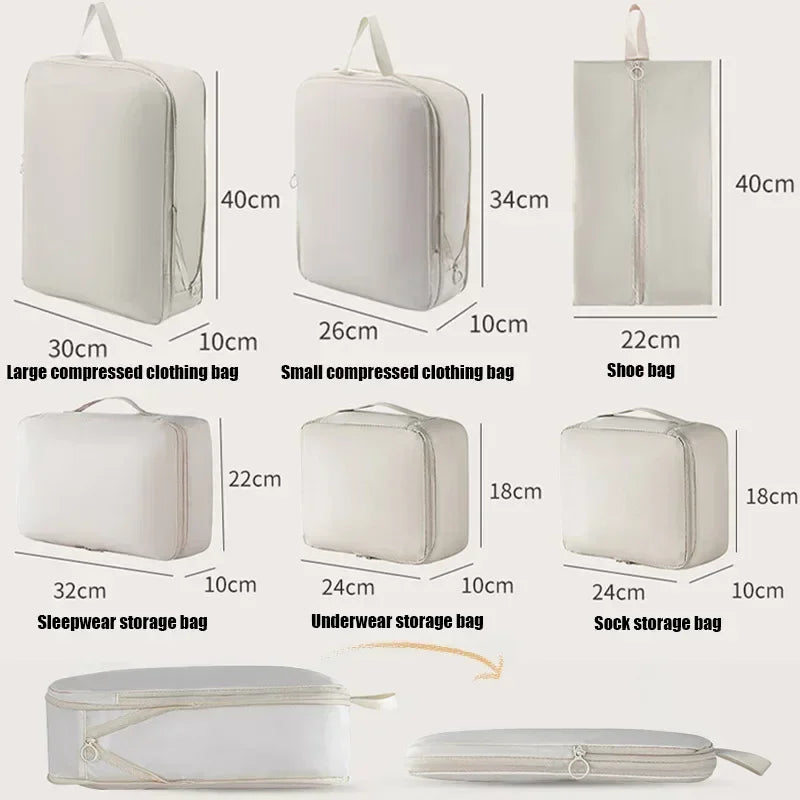 Compressible Packing Cubes (6-Piece Set)
