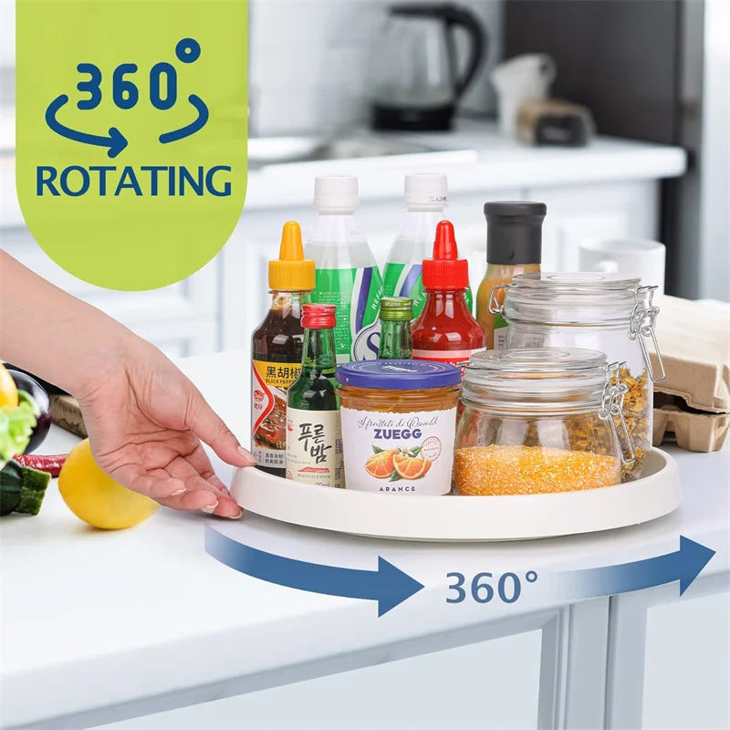 Non-Skid Rotating Lazy Susan Organizer