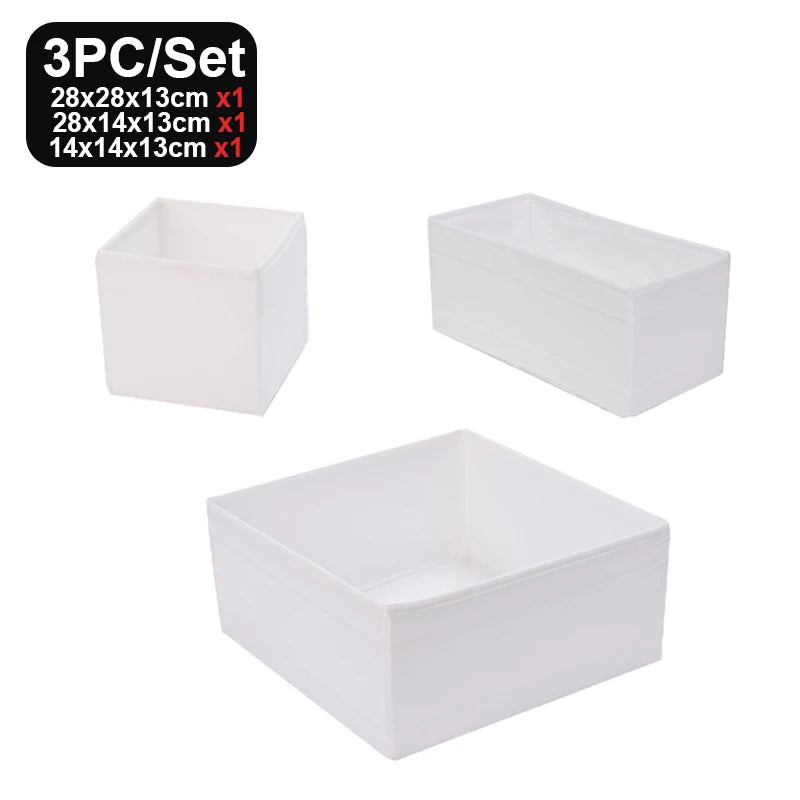 Oxford Fabric Drawer Storage Box Set