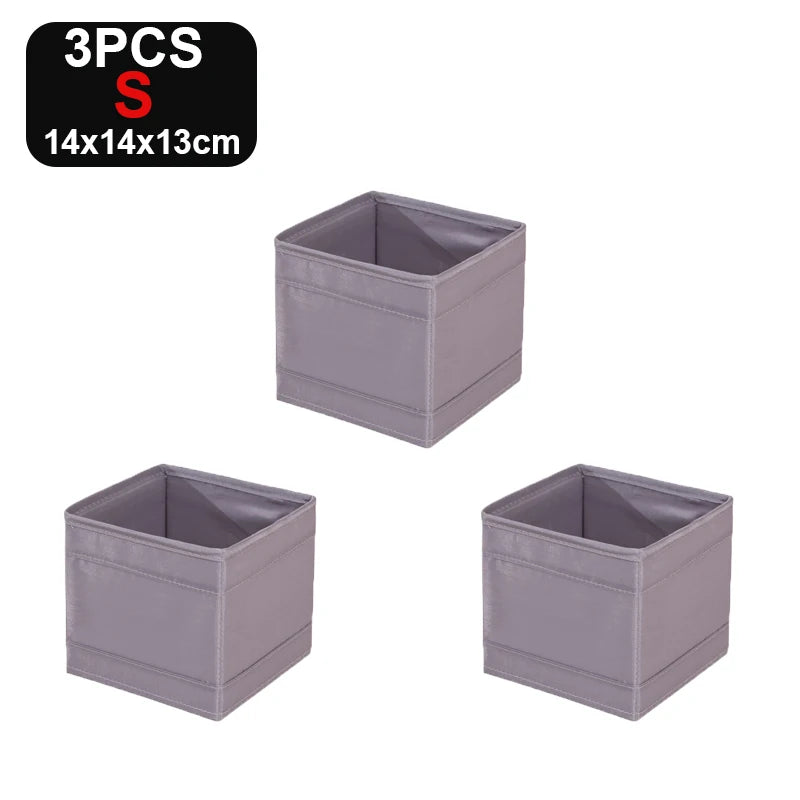 Oxford Fabric Drawer Storage Box Set